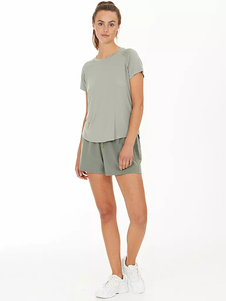 ATHLECIA | Damen Fitnessshirt Gaina  | olive