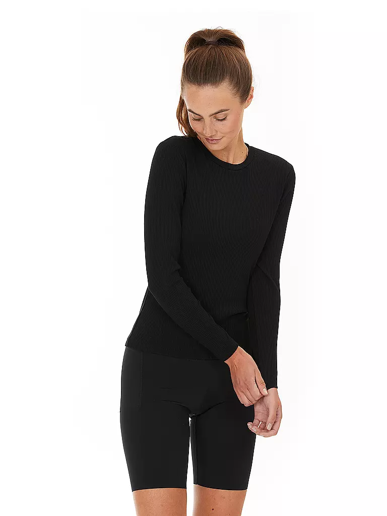 ATHLECIA | Damen Fitnessshirt Lankae | schwarz