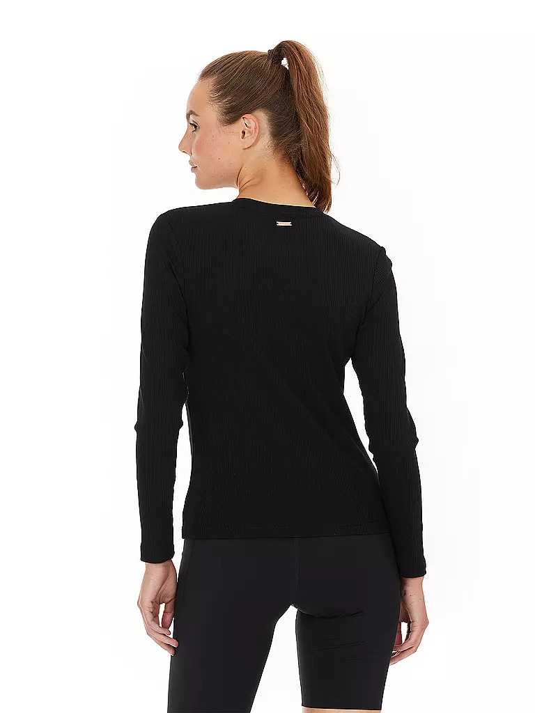 ATHLECIA | Damen Fitnessshirt Lankae | schwarz