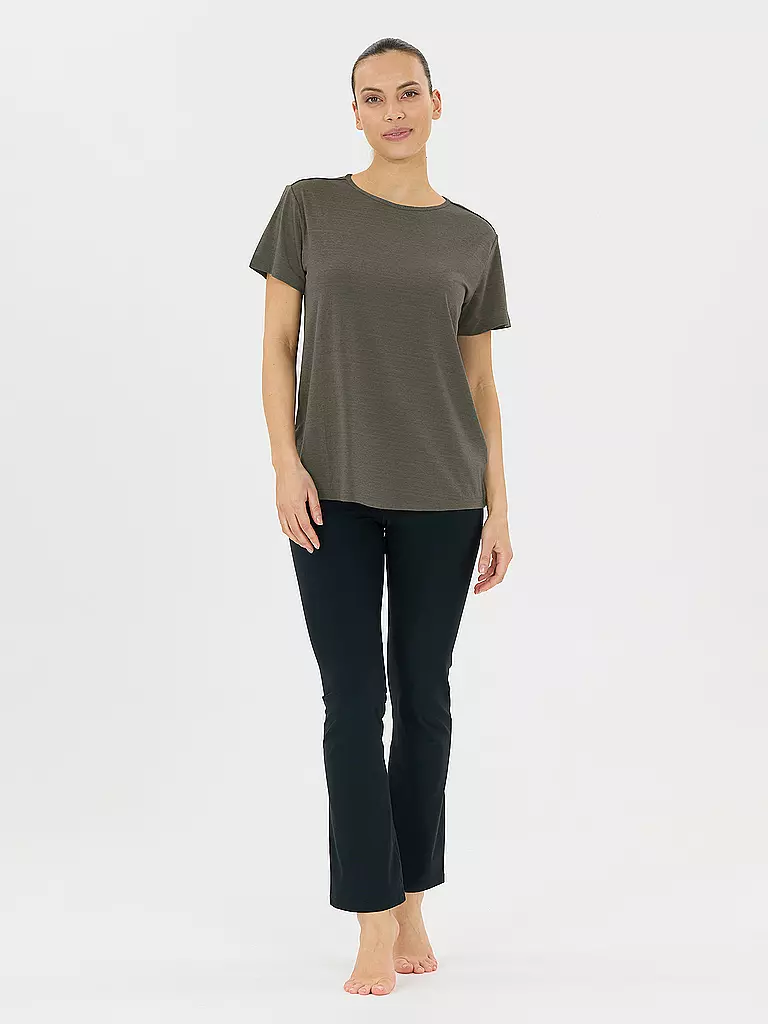 ATHLECIA | Damen Fitnessshirt Lizzy | olive