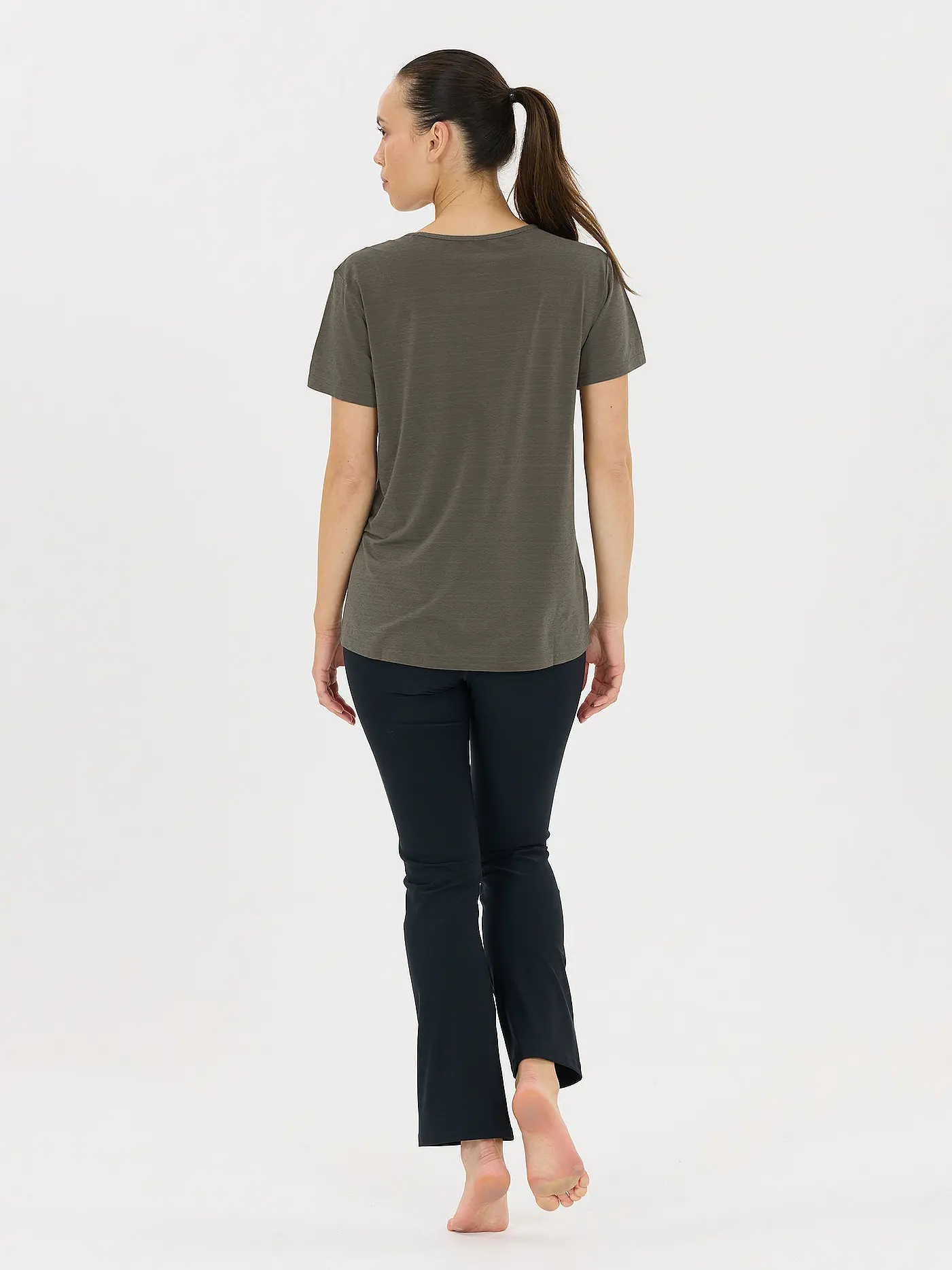 ATHLECIA | Damen Fitnessshirt Lizzy | olive