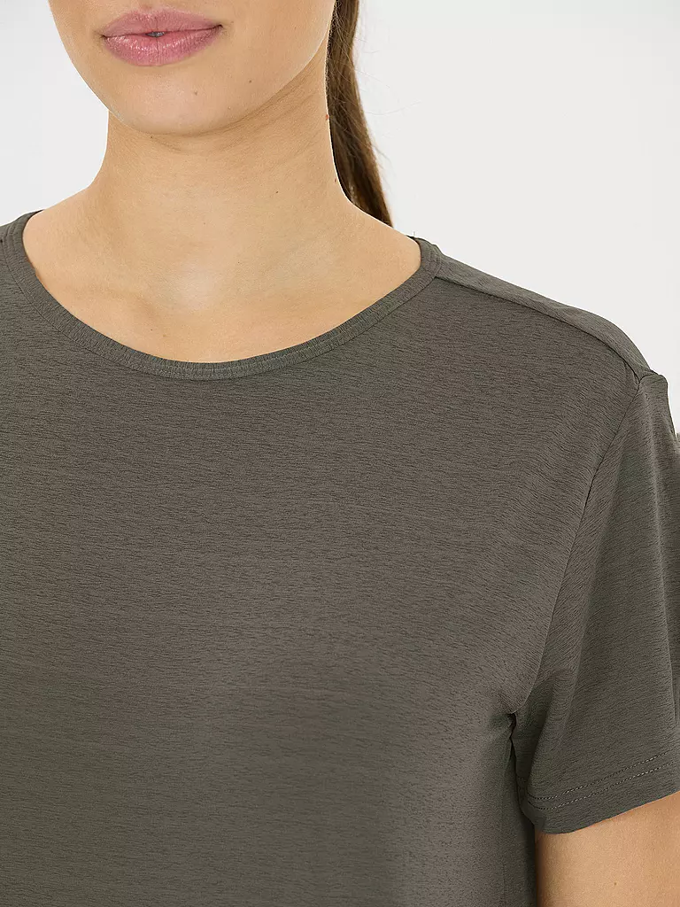 ATHLECIA | Damen Fitnessshirt Lizzy | olive