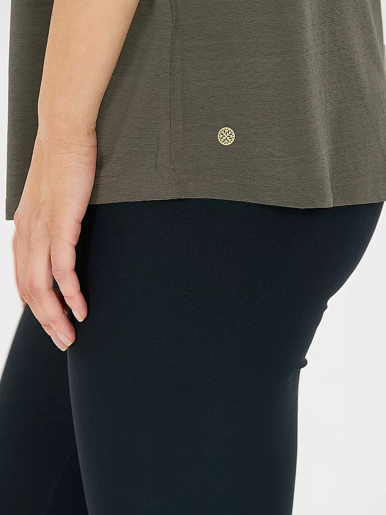 ATHLECIA | Damen Fitnessshirt Lizzy | olive
