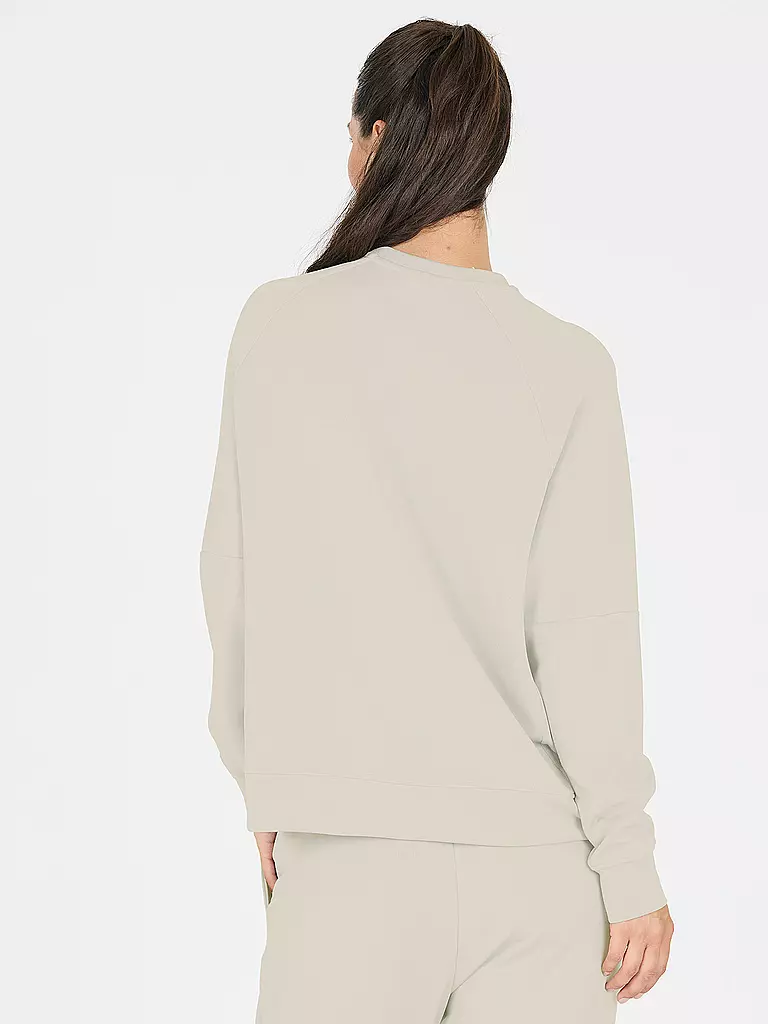ATHLECIA | Damen Fitnesssweater Jacey Crew Neck | beige