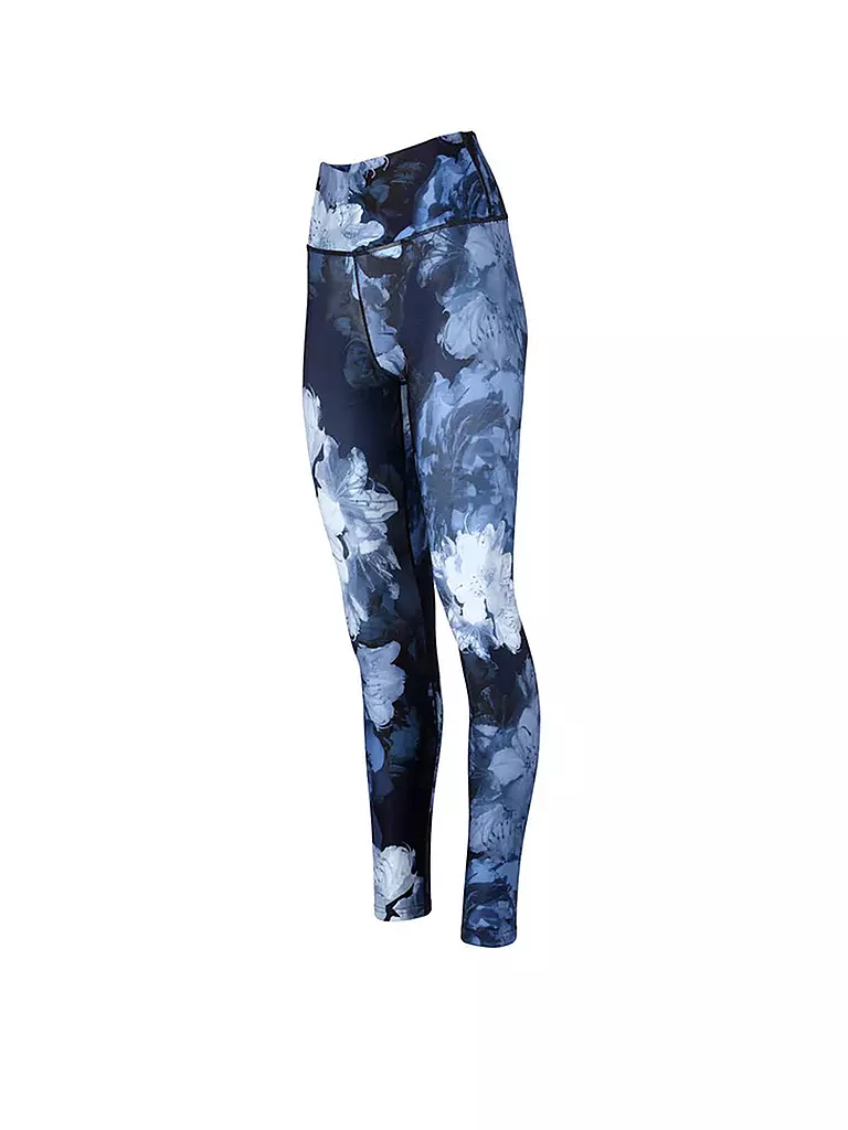 ATHLECIA | Damen Fitnesstight  France Printed  | dunkelblau