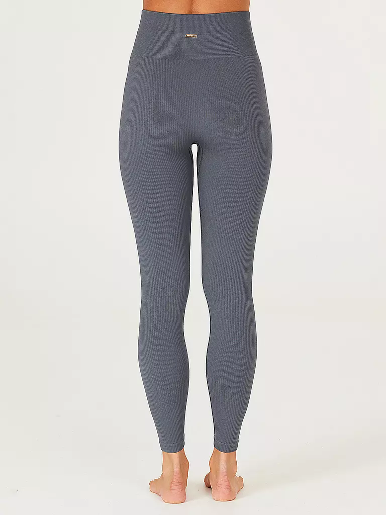 ATHLECIA | Damen Fitnesstight Aideny Seamless | dunkelblau