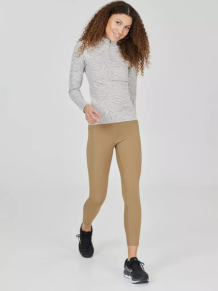 ATHLECIA | Damen Fitnesstight Aliya | camel