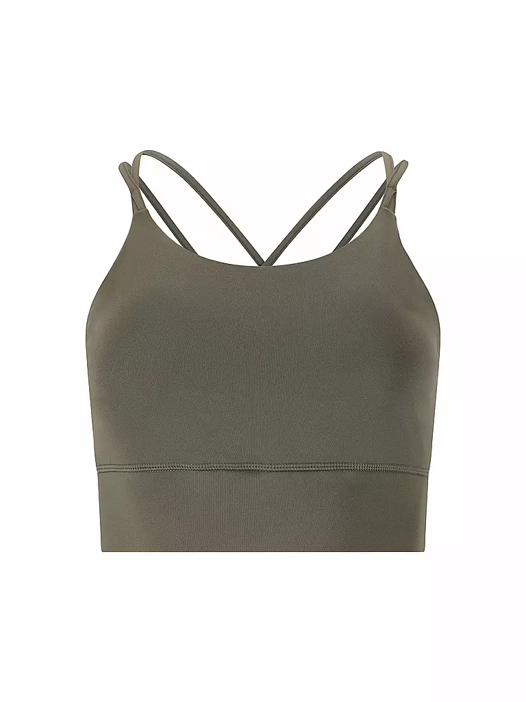 ATHLECIA | Damen Sport-BH Elli Low Support | olive