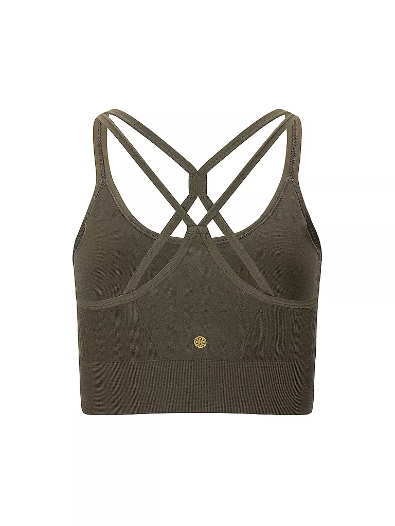 ATHLECIA | Damen Sport-BH Foan Seamless Low Support | schwarz