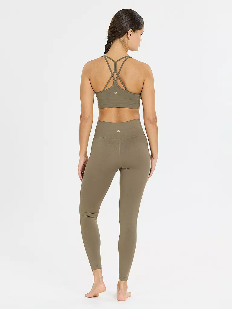 ATHLECIA | Damen Sport-BH Missor Seamless Low Support | olive