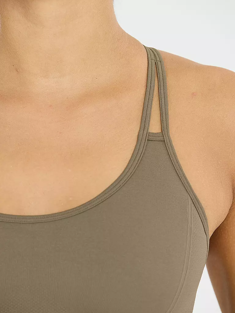 ATHLECIA | Damen Sport-BH Missor Seamless Low Support | olive
