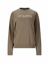 ATHLECIA | Damen Sweater Atkins Crew | dunkelgrün