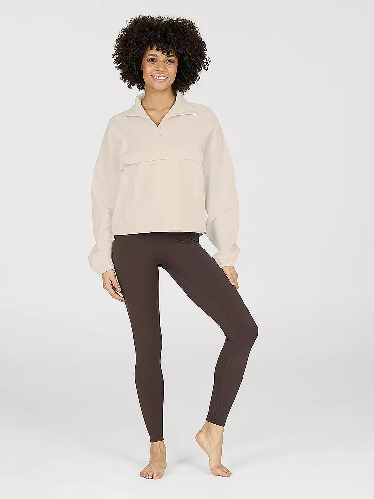 ATHLECIA | Damen Sweater Carley 1/2 Zip | creme
