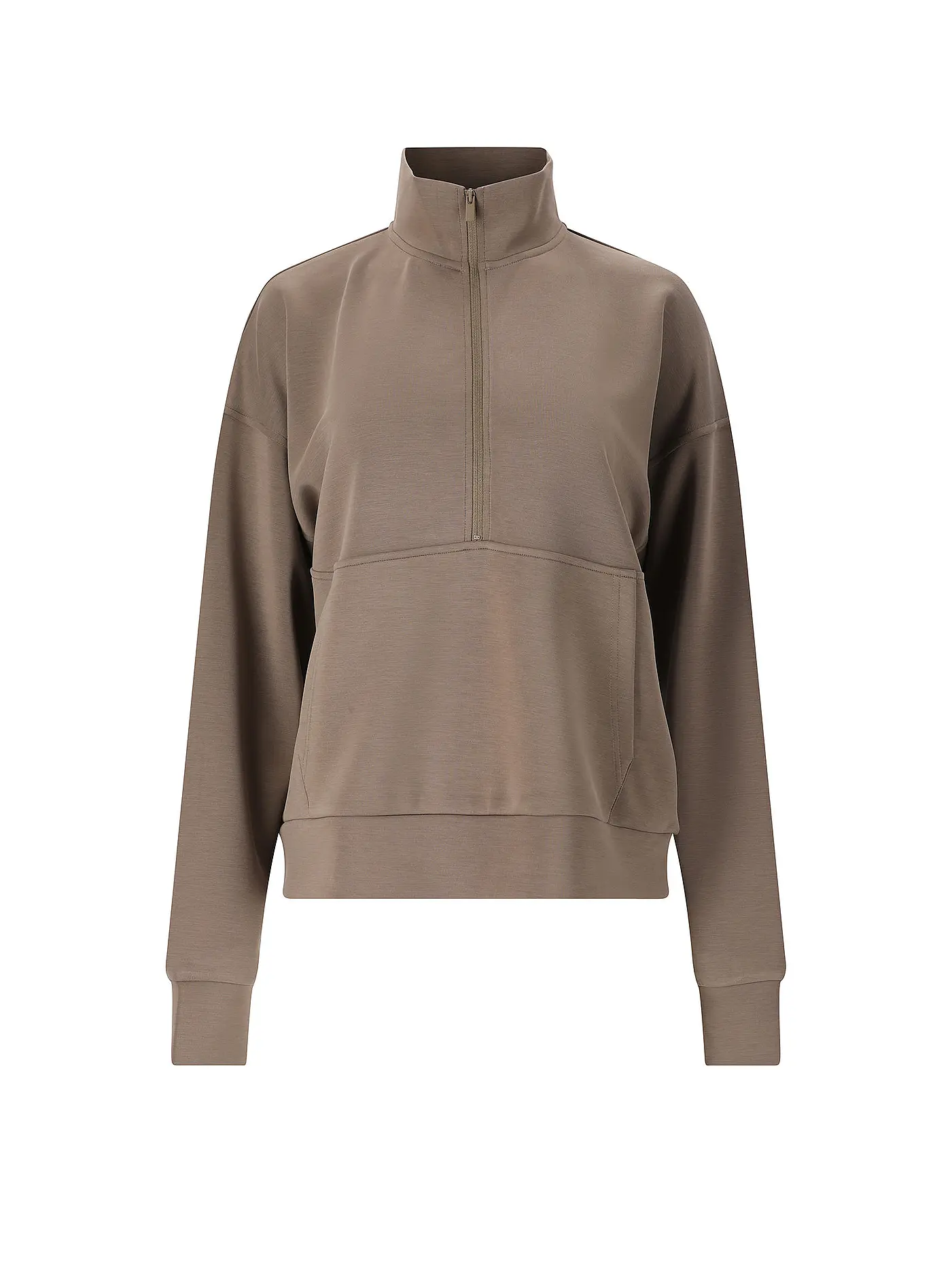 ATHLECIA | Damen Sweater Jillnana Half Zip | olive
