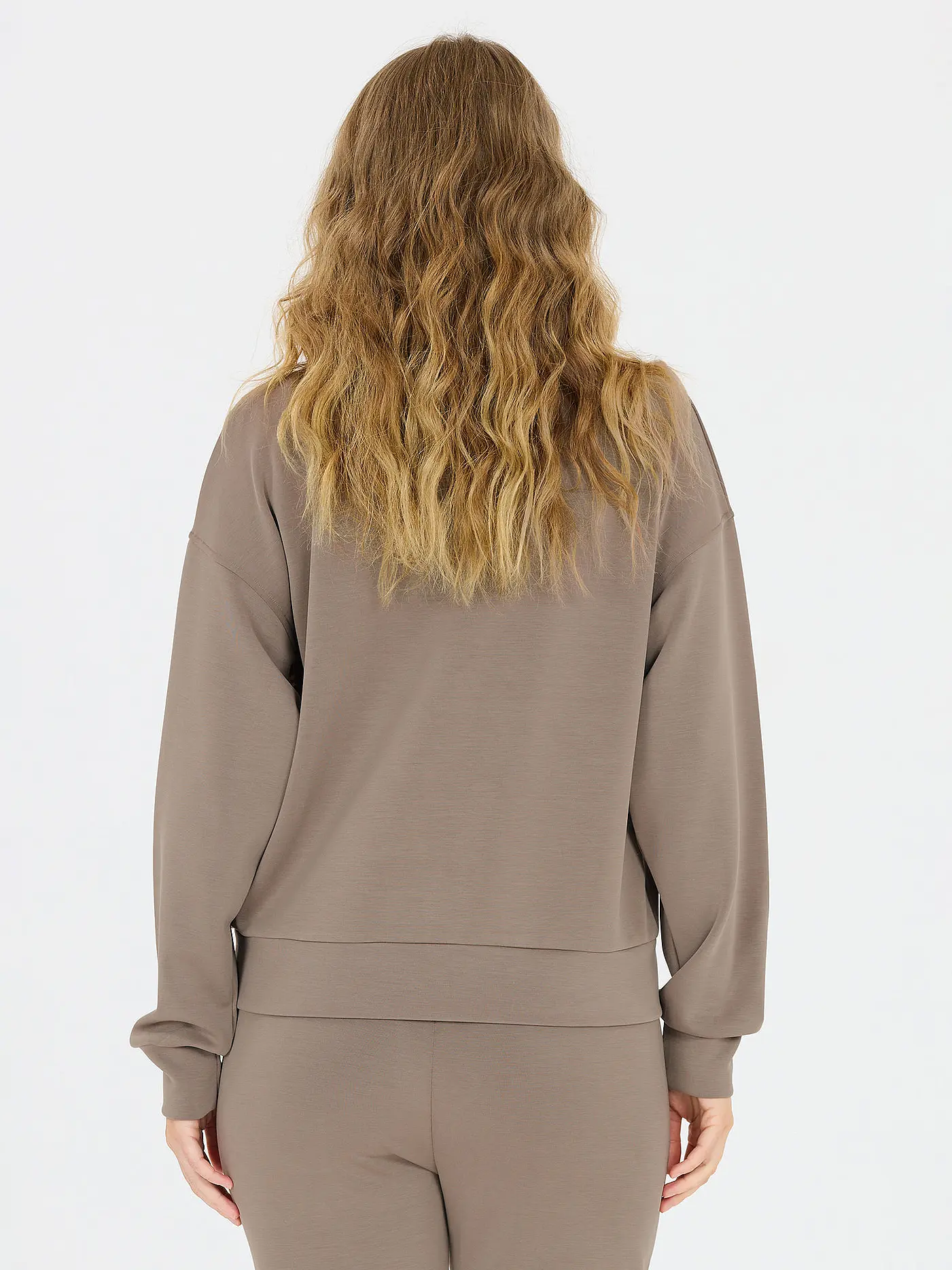 ATHLECIA | Damen Sweater Jillnana Half Zip | olive