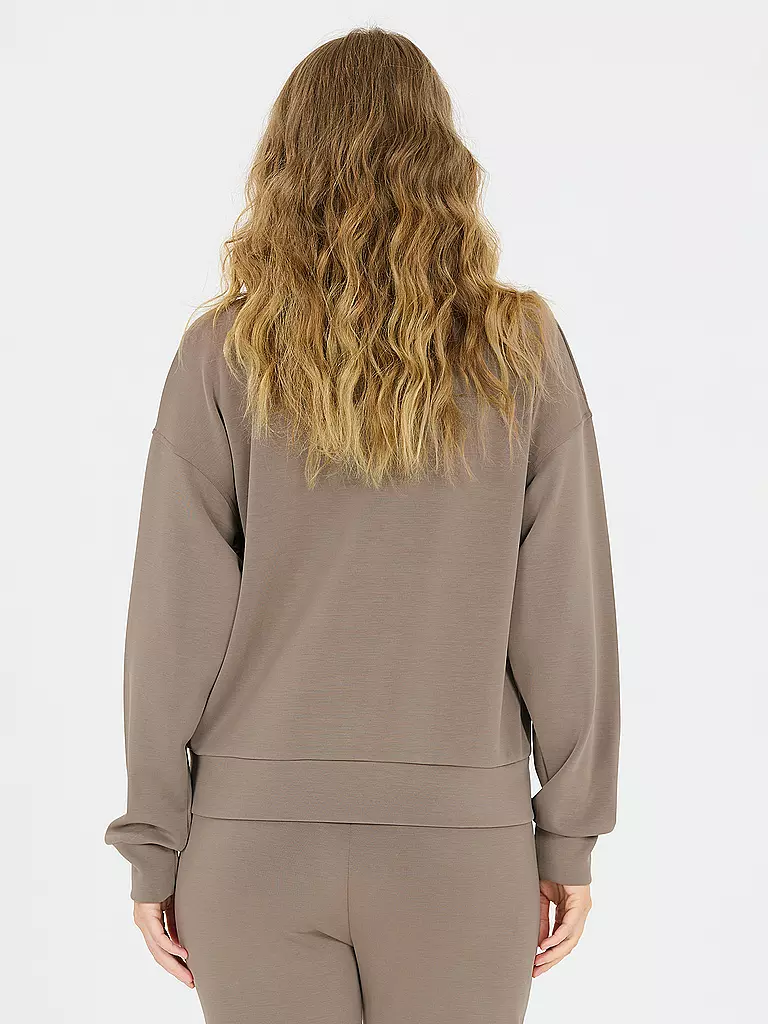 ATHLECIA | Damen Sweater Jillnana Half Zip | creme