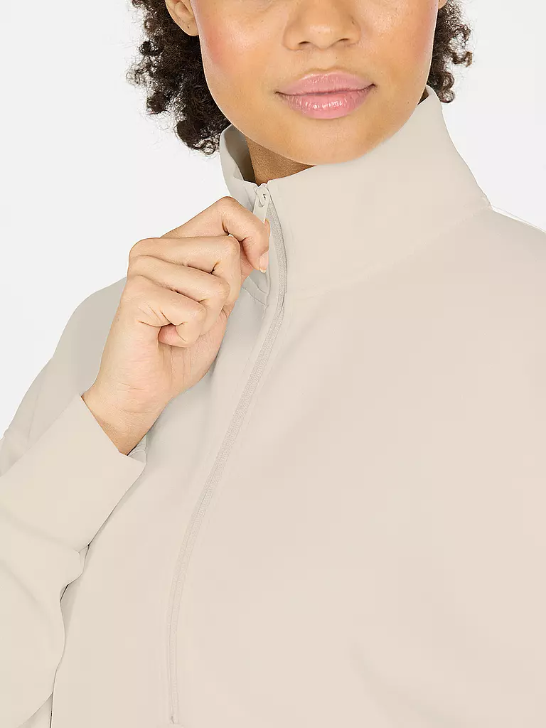 ATHLECIA | Damen Sweater Jillnana Half Zip | creme