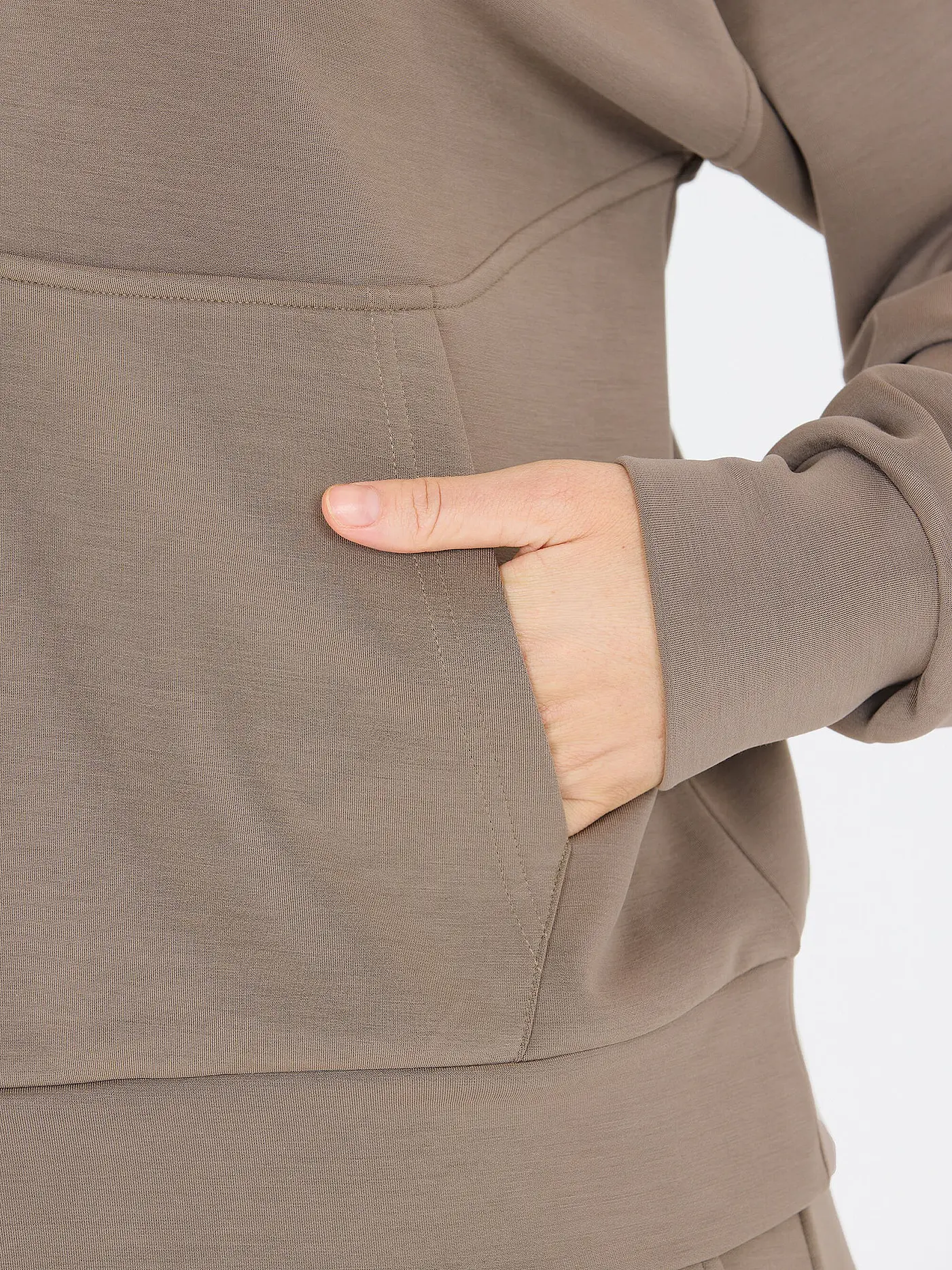 ATHLECIA | Damen Sweater Jillnana Half Zip | olive