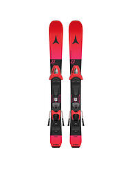ATOMIC Jugendski Set Redster J2 130-150 + L 6 GW Rot