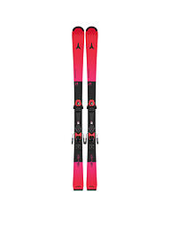 ATOMIC Jugendski Set Redster J2 130-150 + L 6 GW Rot