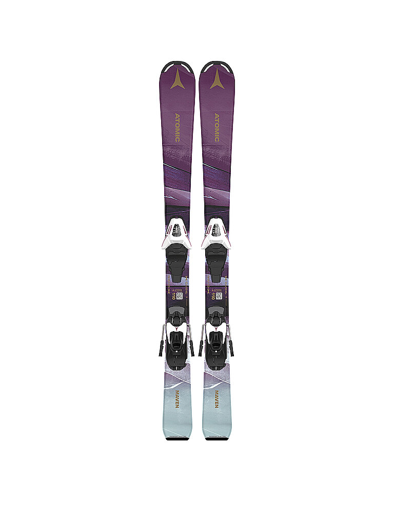ATOMIC Mädchen Jugendski Set Maven   C5 GW bunt | 100