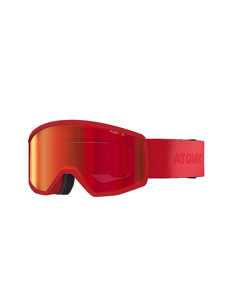 ATOMIC Kinder Skibrille Four JR XS Flash rot