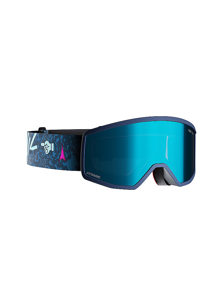 ATOMIC Kinder Skibrille FOUR JR XS FLASH blau