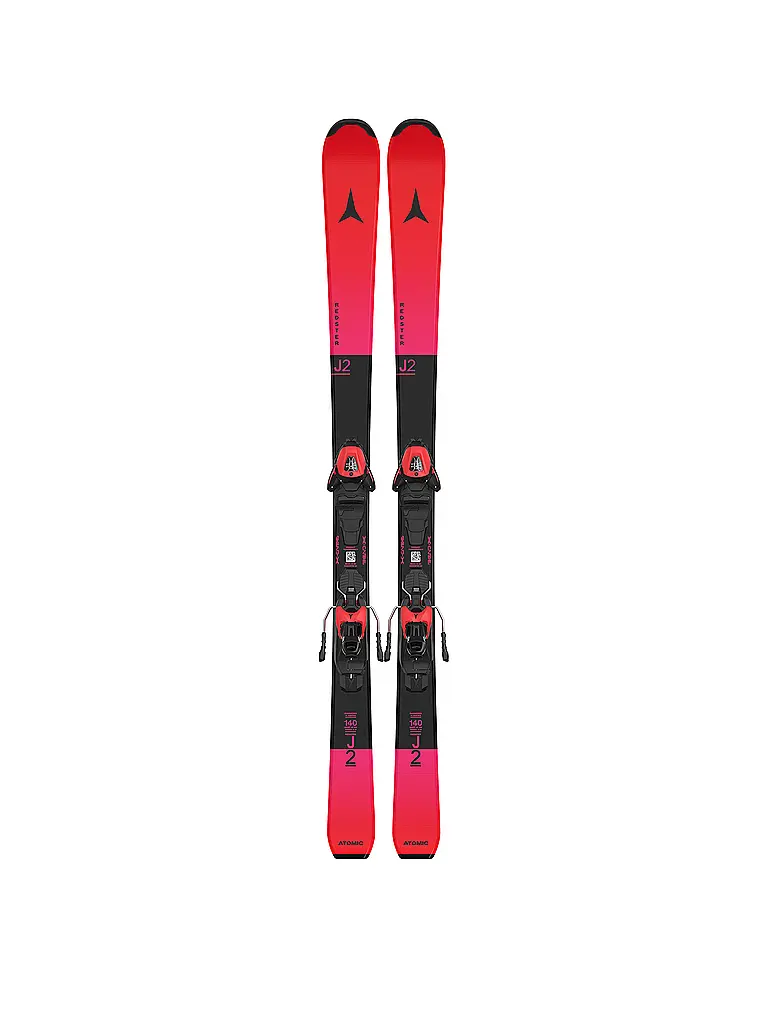 ATOMIC | Jugendski Set Redster J2 130-150 + L 6 GW | rot