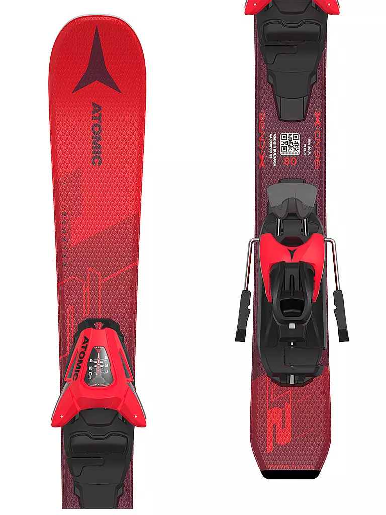 ATOMIC | Kinderski Set Redster J2 70-90 + C 5 GW | rot