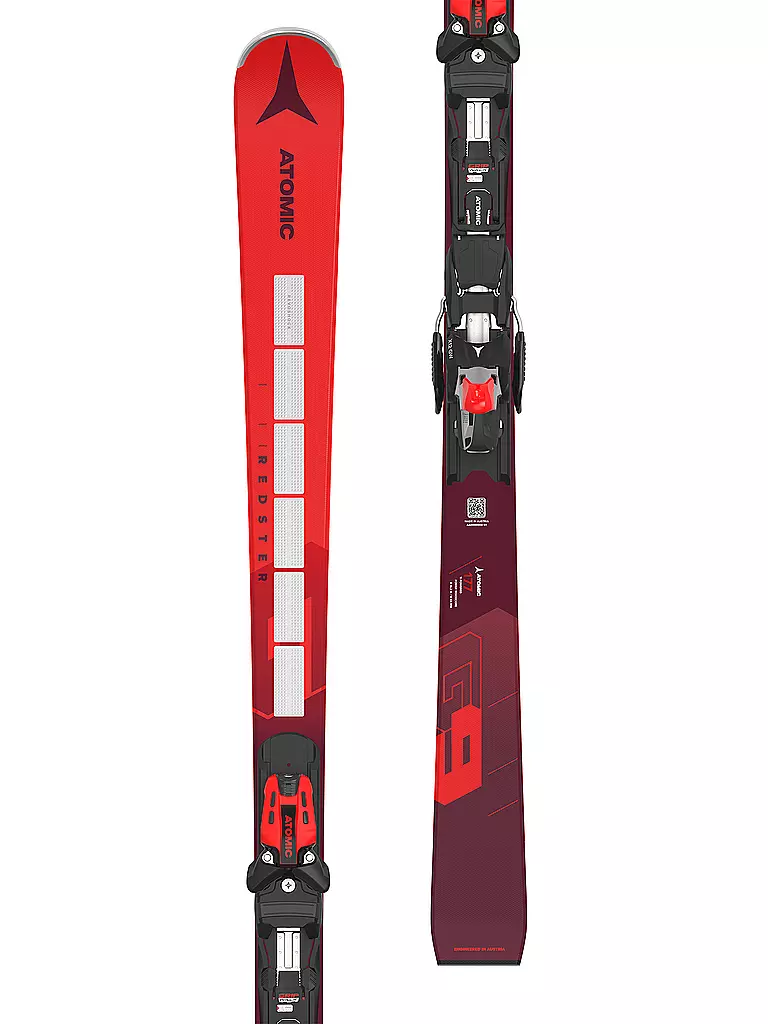 ATOMIC | Raceski Set Redster G9 Revoshock S + X 12 GW | rot