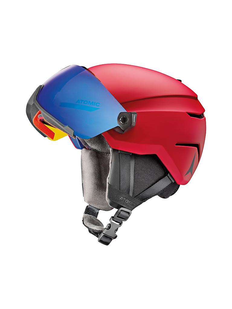 ATOMIC Skihelm Savor Visor Stereo rot