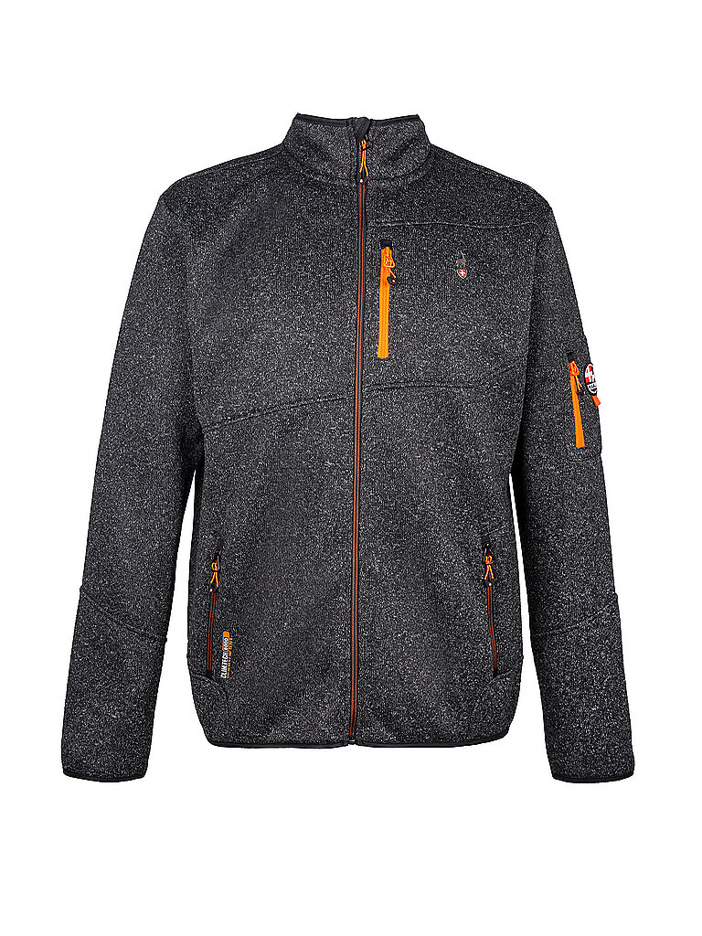 AULP  Herren Fleecejacke Navoy  schwarz | XL