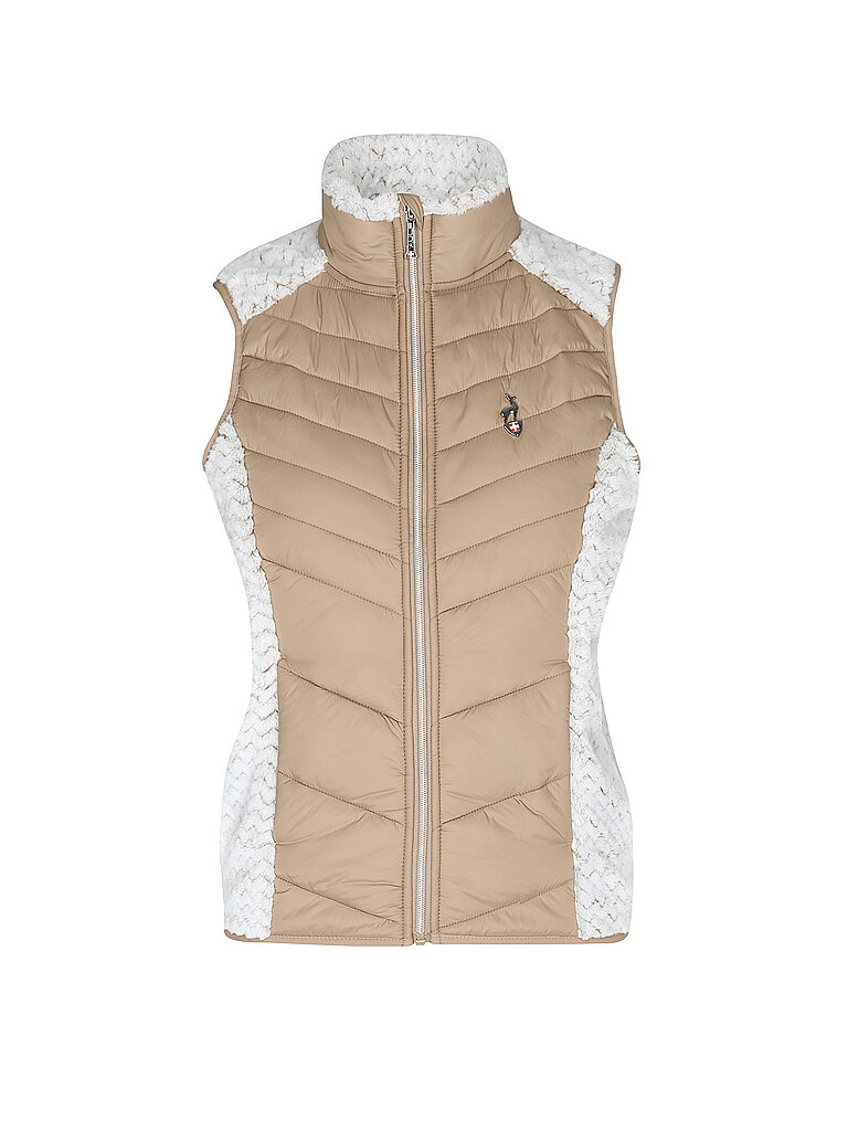 AULP Damen Hybridweste Corda camel