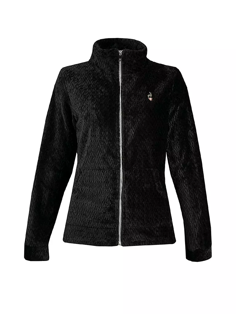 AULP | Damen Fleecejacke Becco | schwarz