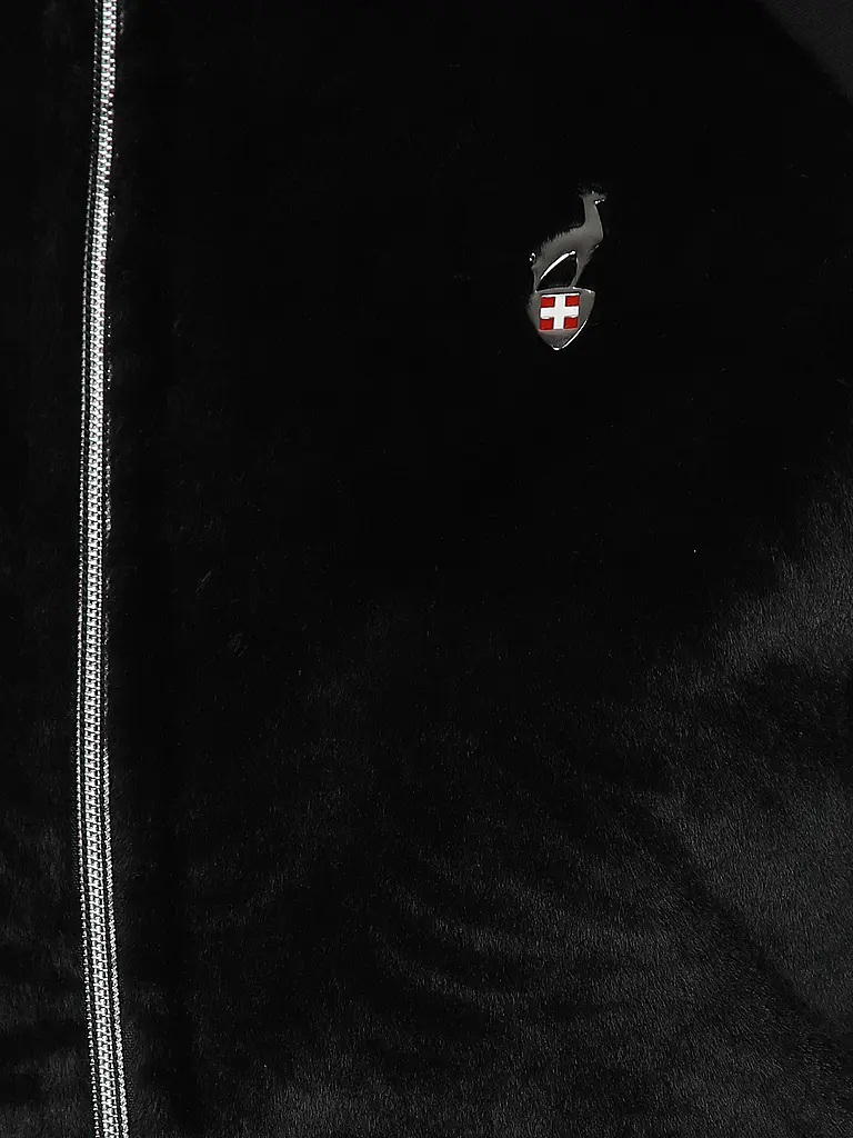 AULP | Damen Fleecejacke Rafia | Schwarz