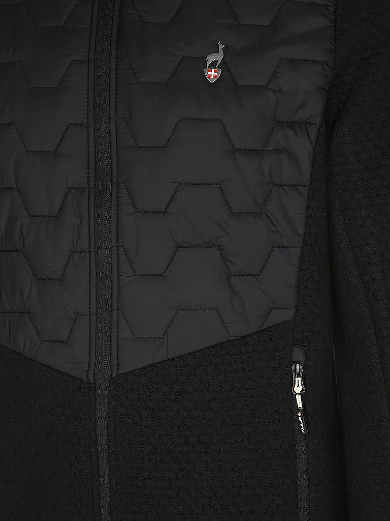 AULP | Herren Hybridjacke Chaun | Schwarz