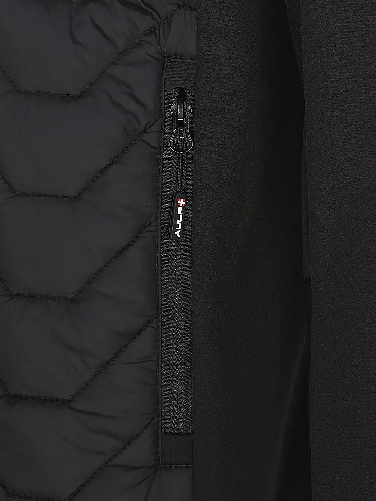 AULP | Herren Hybridjacke Clint | Schwarz