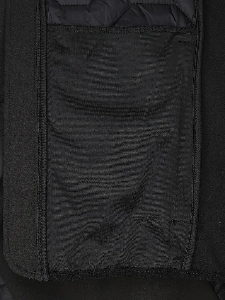 AULP | Herren Hybridjacke Clint | Schwarz