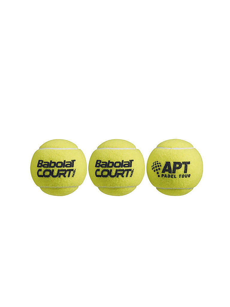 BABOLAT | Padel-Tennisbälle Court X3 | gelb