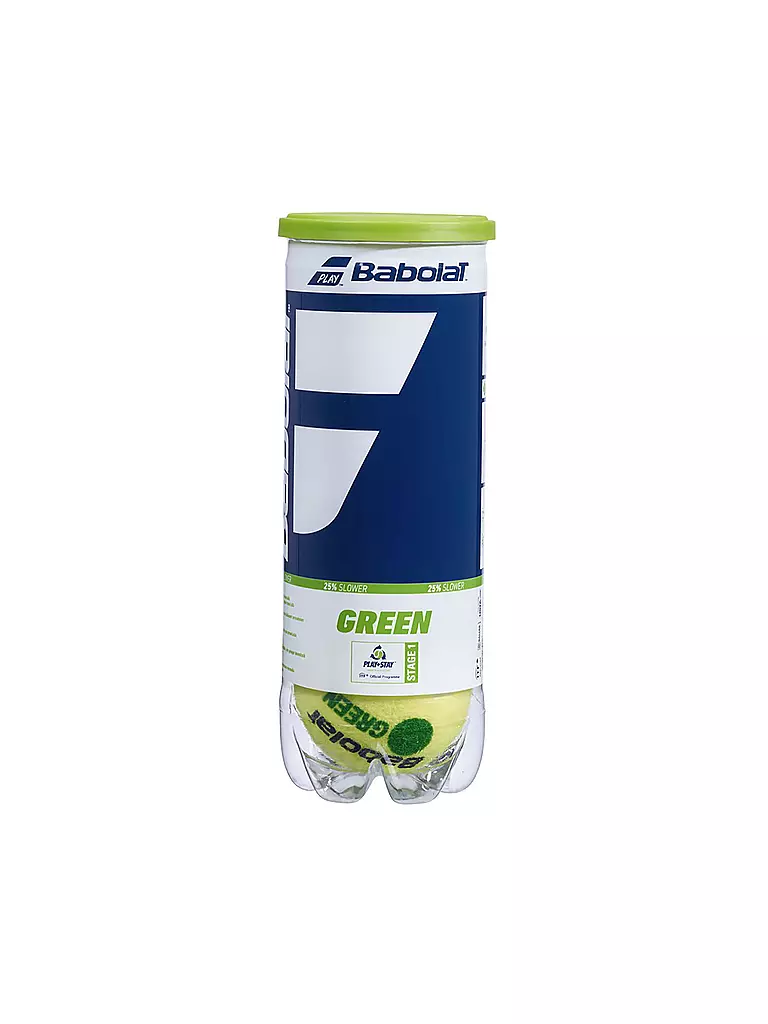 BABOLAT | Tennisbälle Green X3 3er Dose | grün