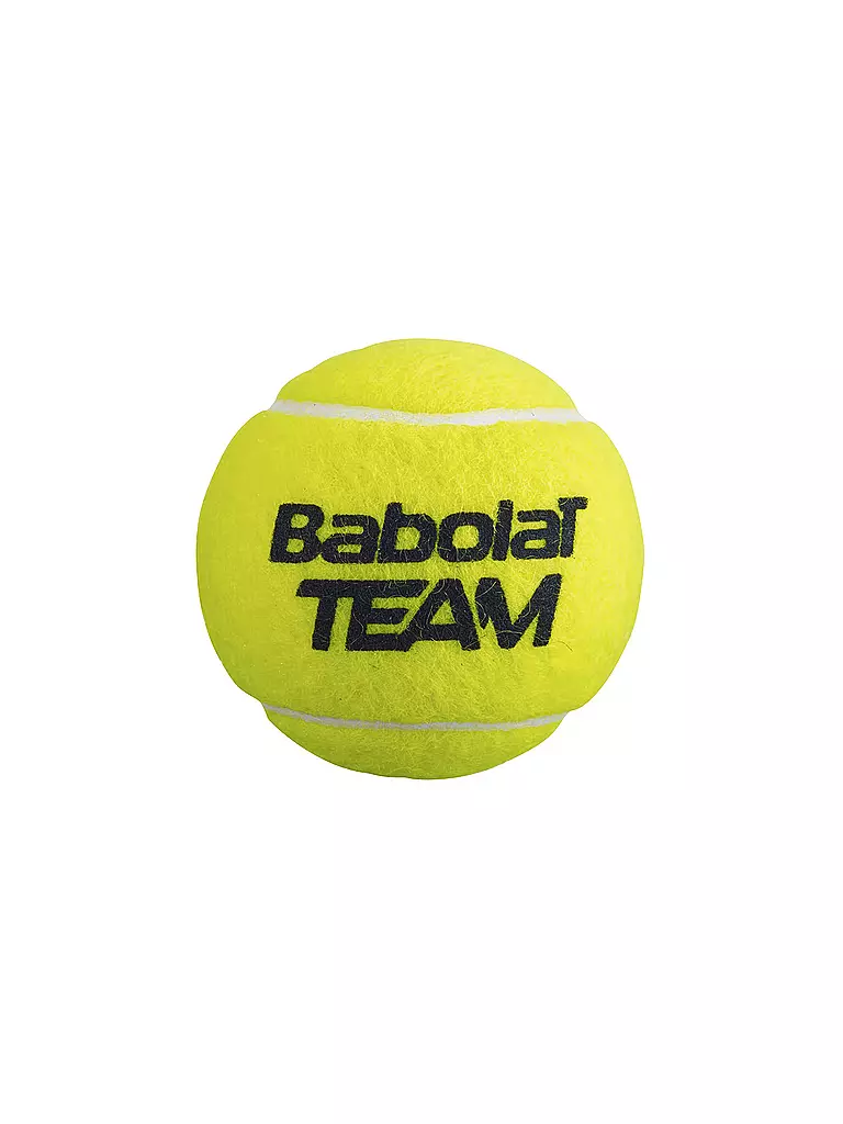 BABOLAT | Tennisbälle Team X4 4er Dose | gelb