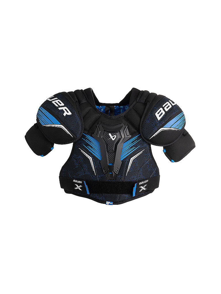 BAUER Jugend Eishockey Schulterschutz X 2.0  schwarz | L