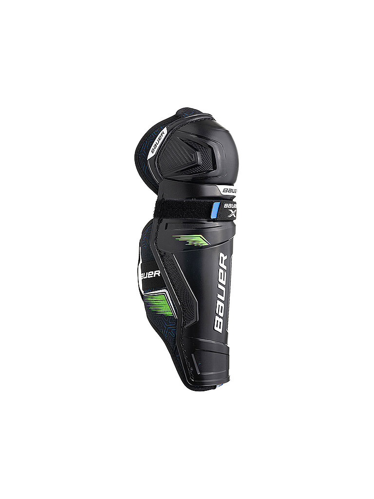 BAUER Kinder Eishockey Beinschutz X 2.0 schwarz | 12