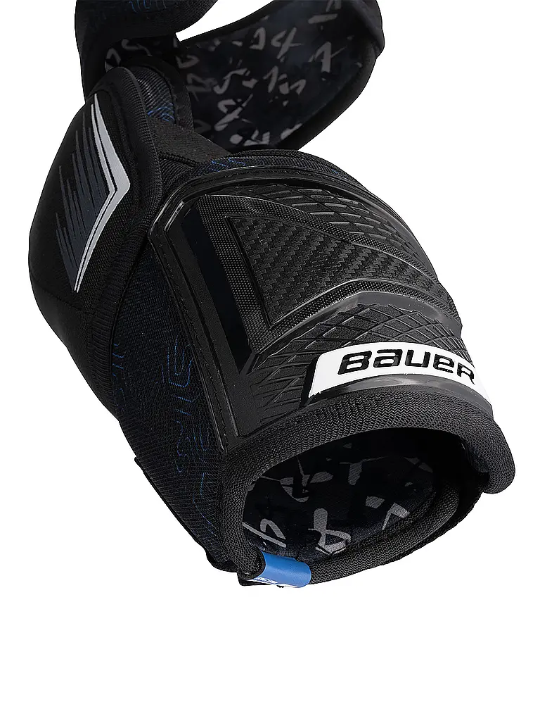 BAUER | Jugend Eishockey Ellenbogenschutz X 2.0 | schwarz