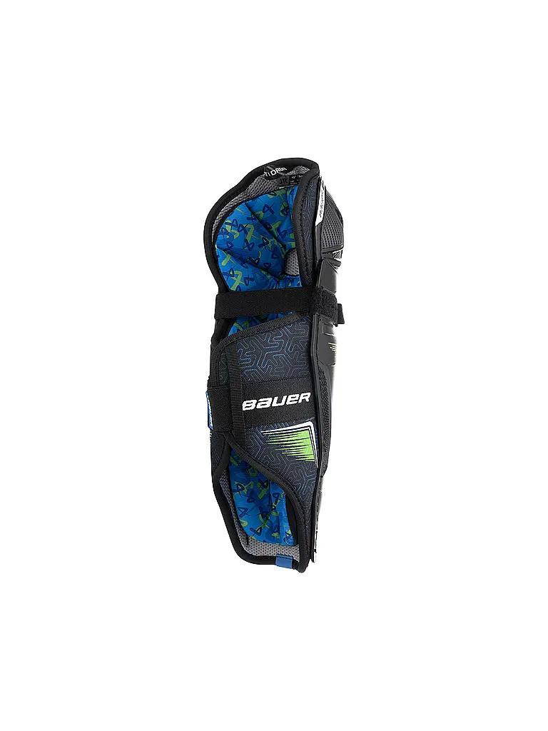 BAUER | Kinder Eishockey Beinschutz X 2.0 | schwarz