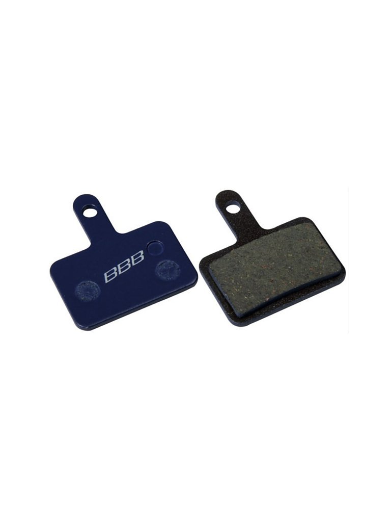 BBB Fahrrad Scheiben-Bremsbeläge Discstop BBS-52 Shimano Deore mech./Nexave blau