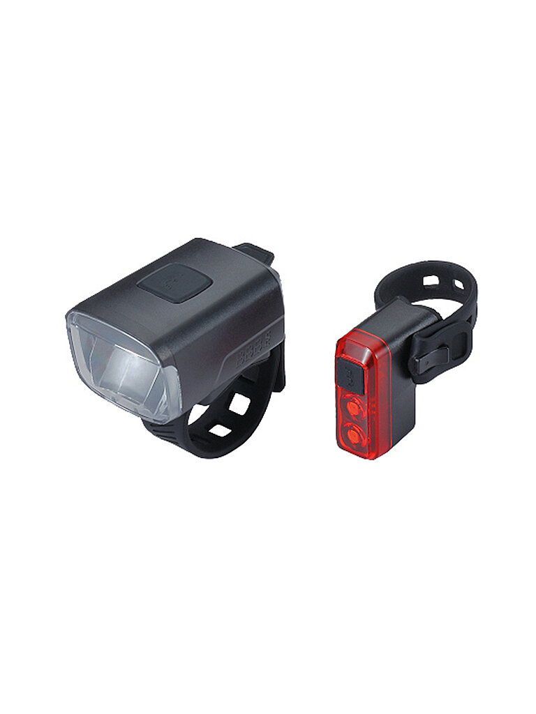 BBB Fahrradlicht Set Akku Studcombo BLS-144 schwarz