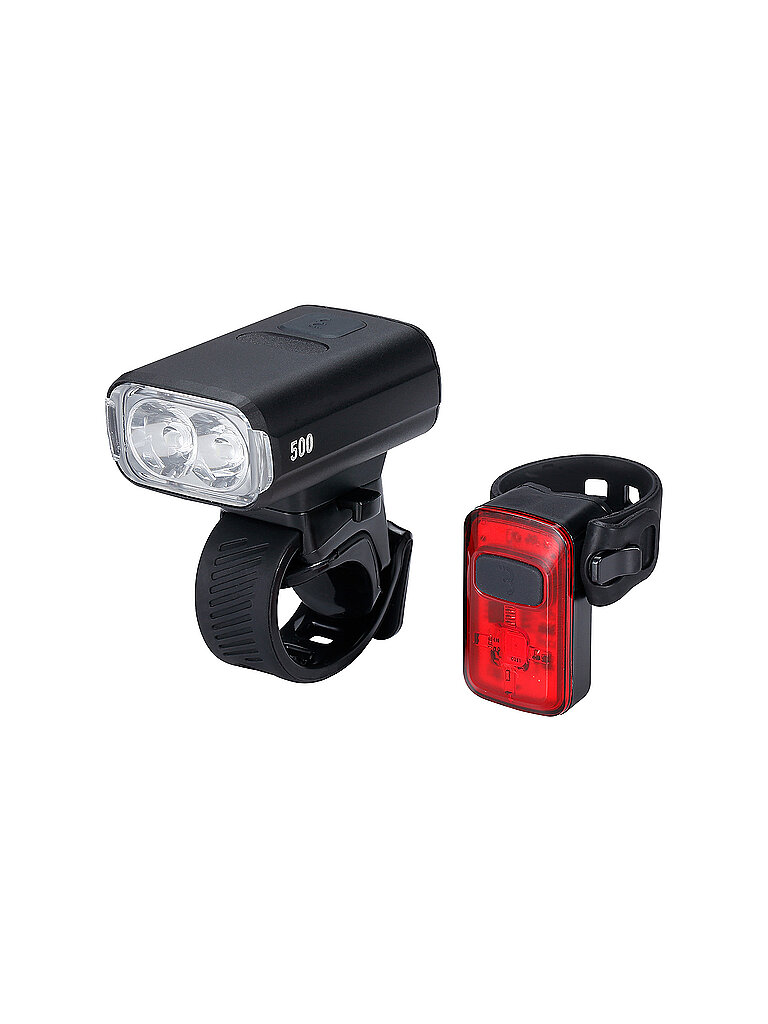 BBB Fahrradlicht  Set NanoStrike 500 Combo  Spark 2 BLS-265 schwarz