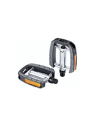 BBB | Fahrrad ComfortLight Trekkingpedal BPD-43 mit CroMo Achse | Schwarz