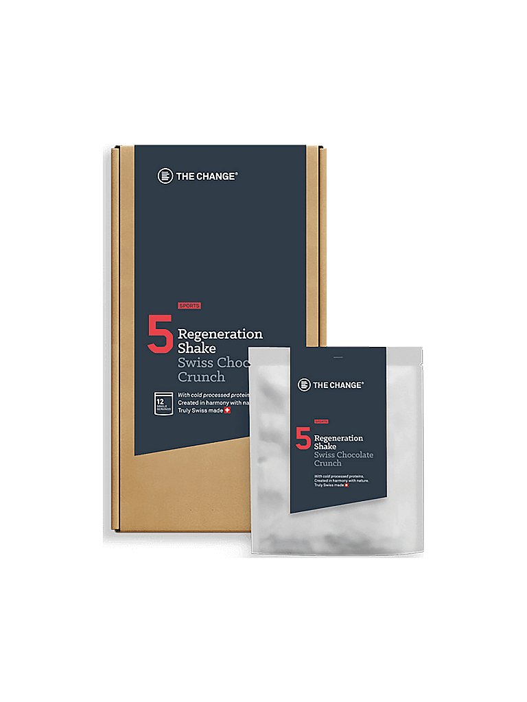 BE THE CHANGE Regeneration Shake Swiss Chocolate Crunch 40g (Einzelportion) 999.00